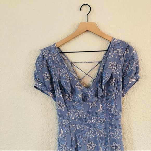 Spell & The Gypsy Celestial Mini Dress in Blue - Picture 13 of 16